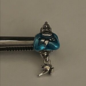 Retired Disney Genie & the Lamp in Blue and Silver